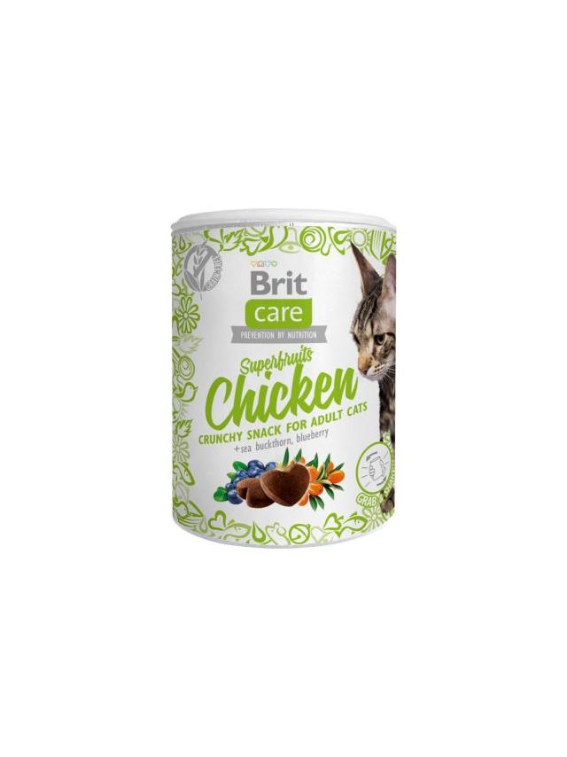 BRIT CARE Cat Snack Superfruits Chicken 100g