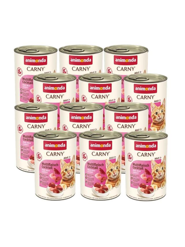 ANIMONDA Cat Carny Adult smak: multi koktajl mięsny 12 x 400g