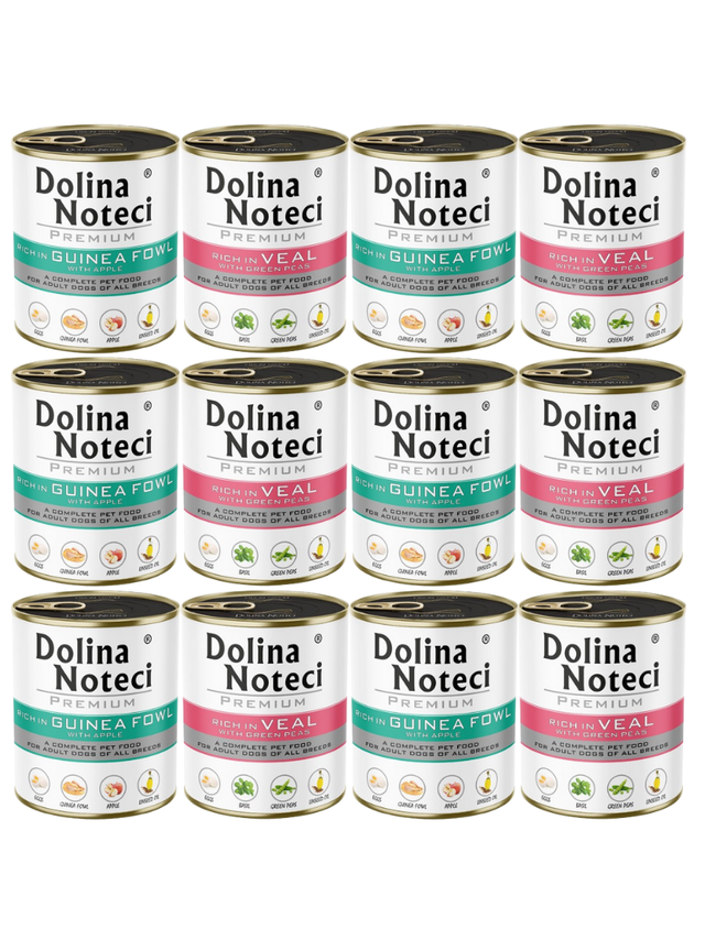 Dolina Noteci PREMIUM Mix Smaków 12x800g