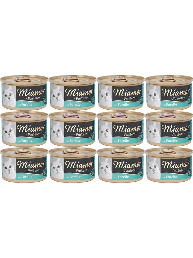 Miamor Pastete pstrąg 12x85g puszka