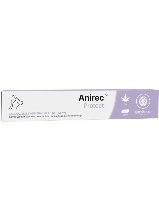 BIOVICO Anirec Protect 15ml pasta CBD olej konopny dla psa i kota 15ml