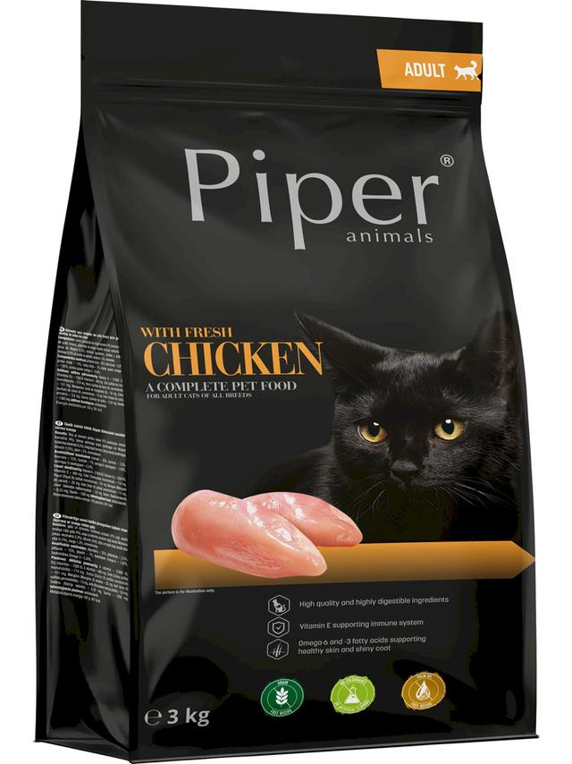 DOLINA NOTECI Piper Animals z kurczakiem dla kotów 3kg