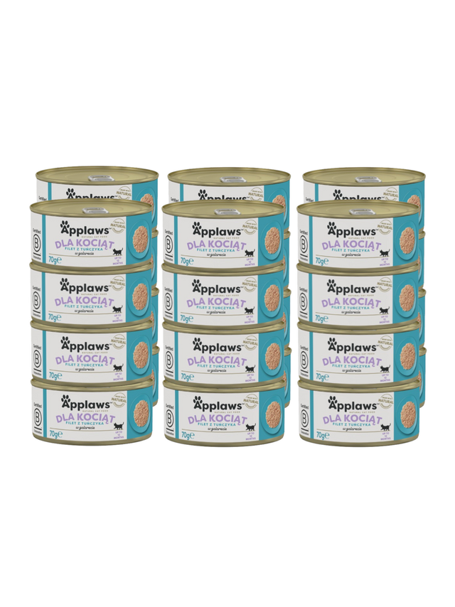 Applaws Cat Kitten Tuńczyk dla kociąt 24x70g PUSZKA