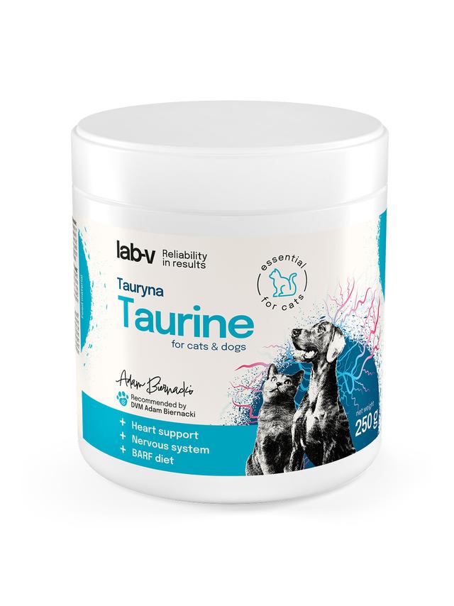 Lab-v Tauryna – Kluczowe wsparcie serca, wzroku i układu nerwowego 250 g