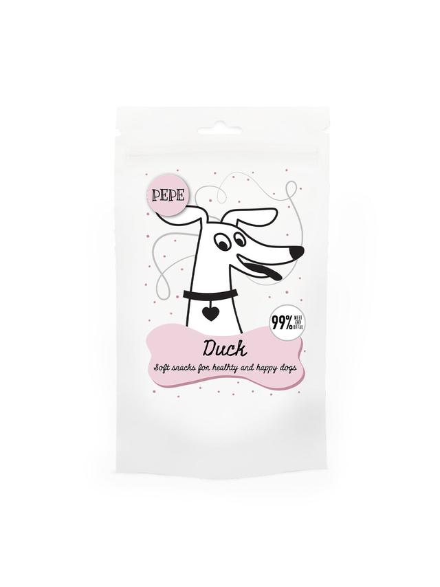 Paka Zwierzaka  PEPE mini chunkies Duck (kaczka) 70g