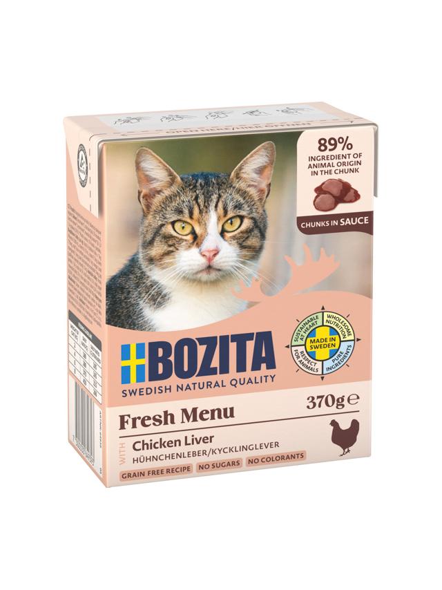 BOZITA Cat Wątróbka Drobiowa w sosie  370g