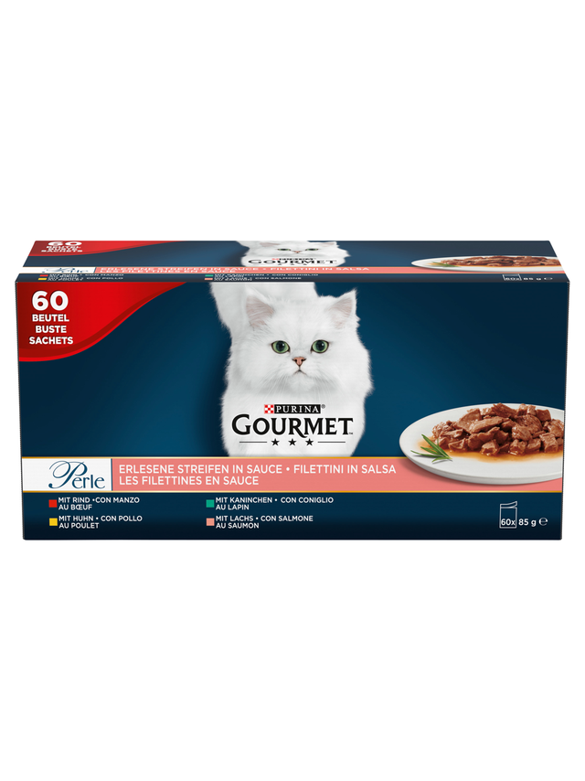 Purina Gourmet Perle Karma dla kotów 60x85g