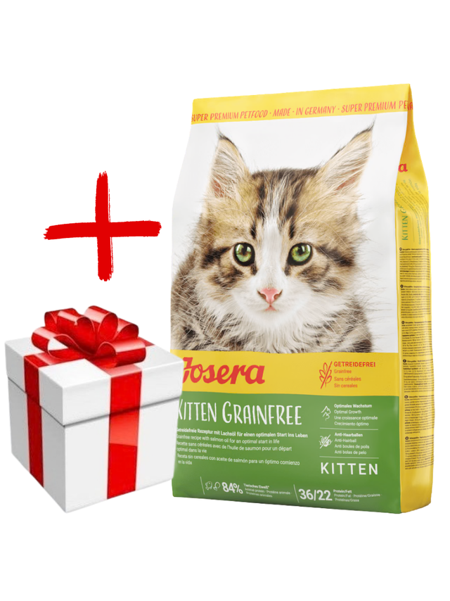 JOSERA Kitten Grainfree 2kg + NIESPODZIANKA DLA KOTA GRATIS!