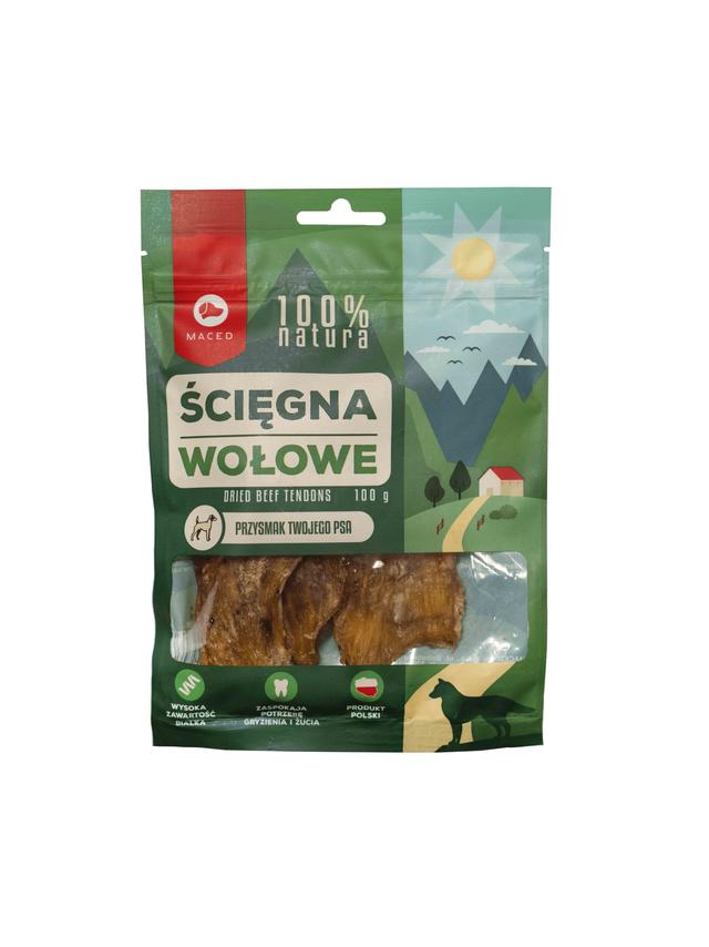 MACED Ścięgna wołowe 100g -100% Natura