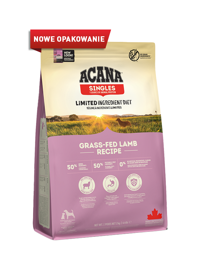 ACANA SINGLES Grass-Fed Lamb 2kg