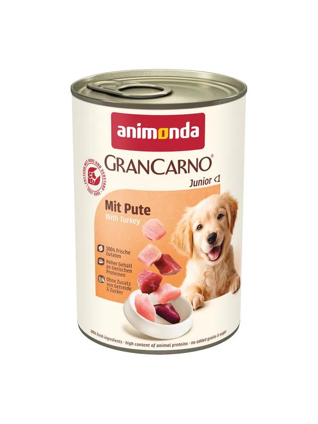 ANIMONDA GranCarno Junior smak: Indyk 400g