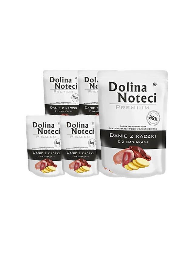 DOLINA NOTECI Danie z kaczki z ziemniakami 10x300g-karma mokra dla psa
