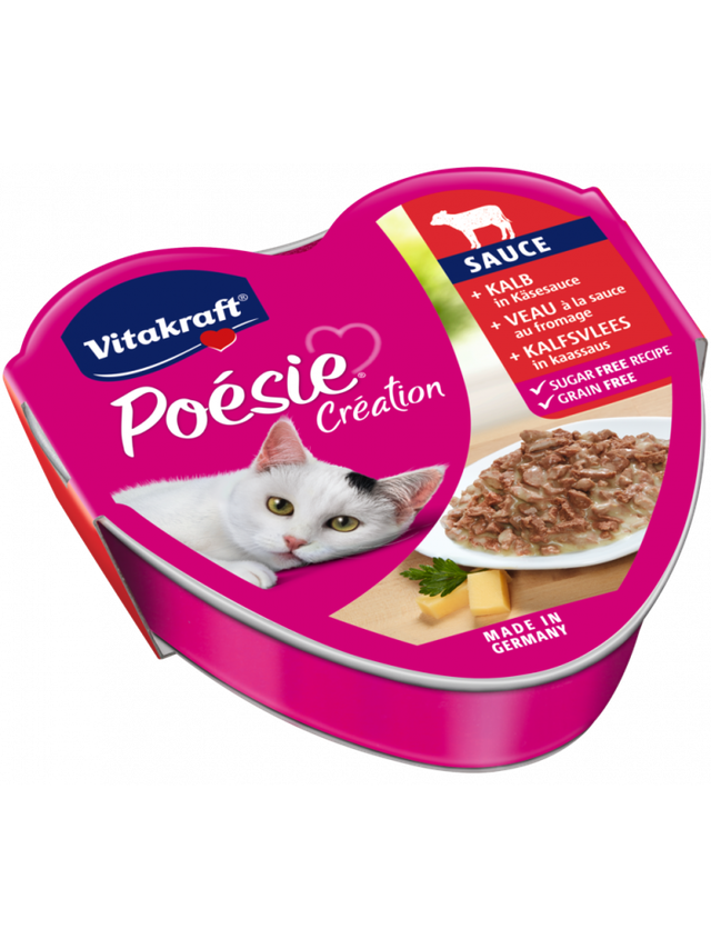 Vitakraft POESIE mokra karma dla kota cielęcina z serem 85g