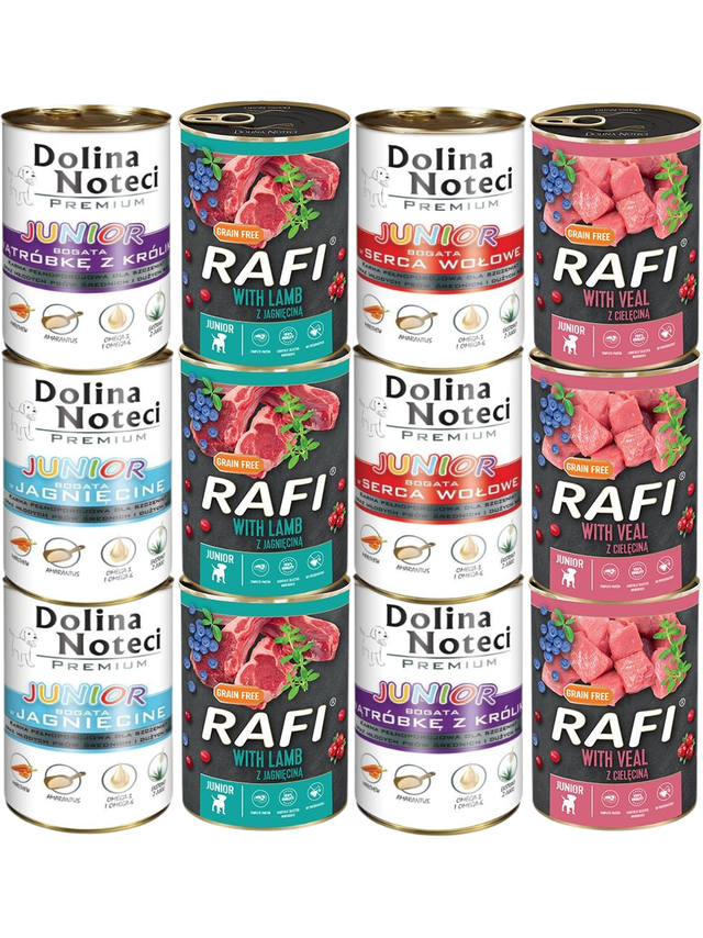 Dolina Noteci Junior Mix 12x400g