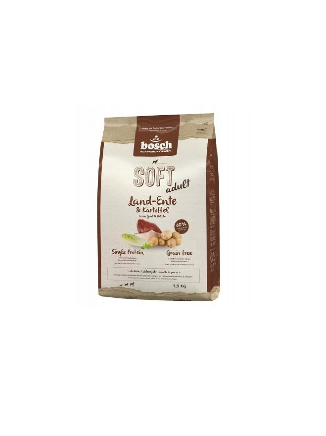 BOSCH Soft o smaku kaczki i ziemniaków 2,5 kg