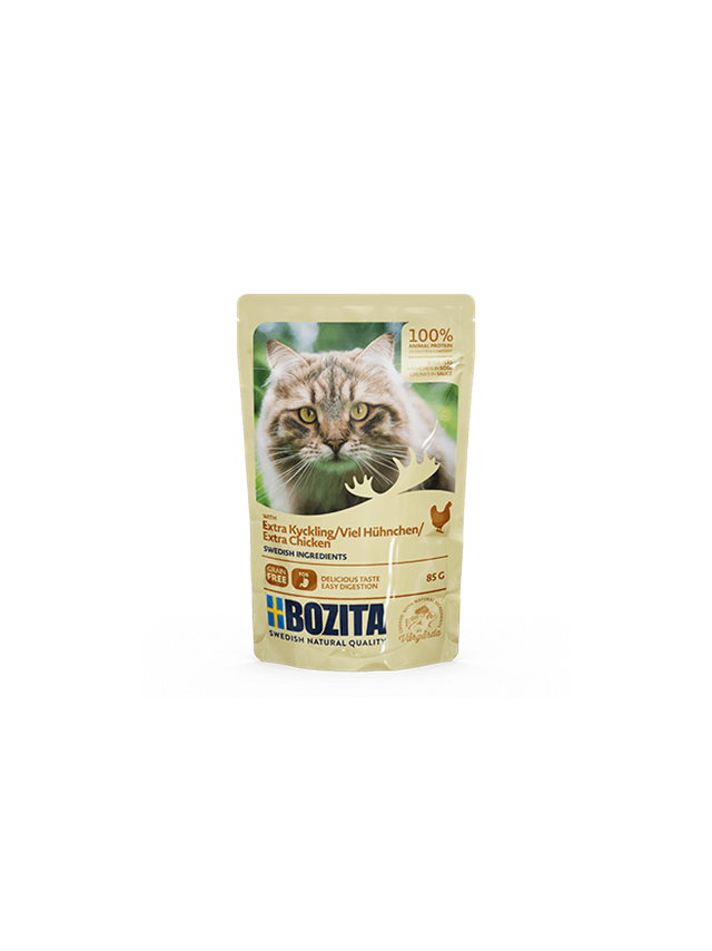 BOZITA Kawałki w sosie z kurczakiem (saszetka) 85g