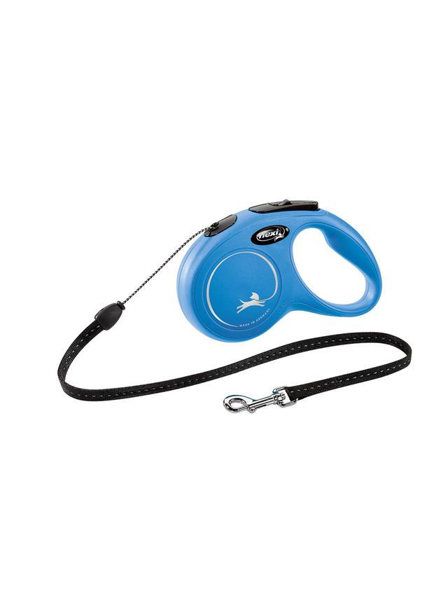 FLEXI Smycz oryginalna New Classic S  5m do 12kg, niebieska - linka