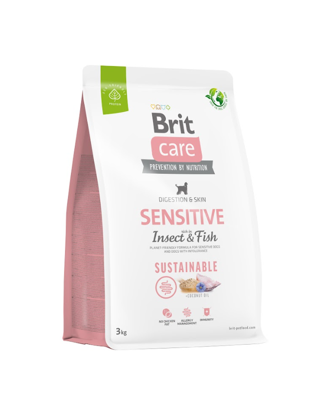 BRIT CARE Sustainable Sensitive Insect & Fish 3kg