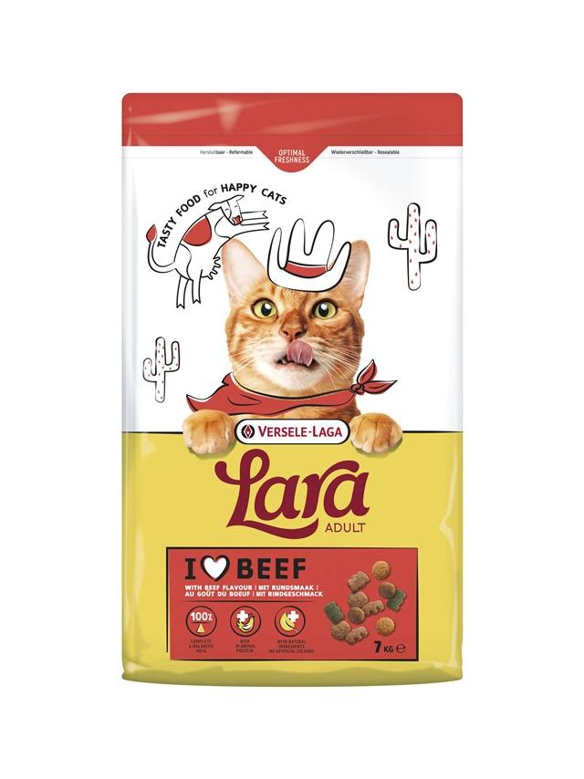 VERSELE-LAGA Lara  Adult Beef 7kg - karma dla kotów dorosłych o smaku wołowiny