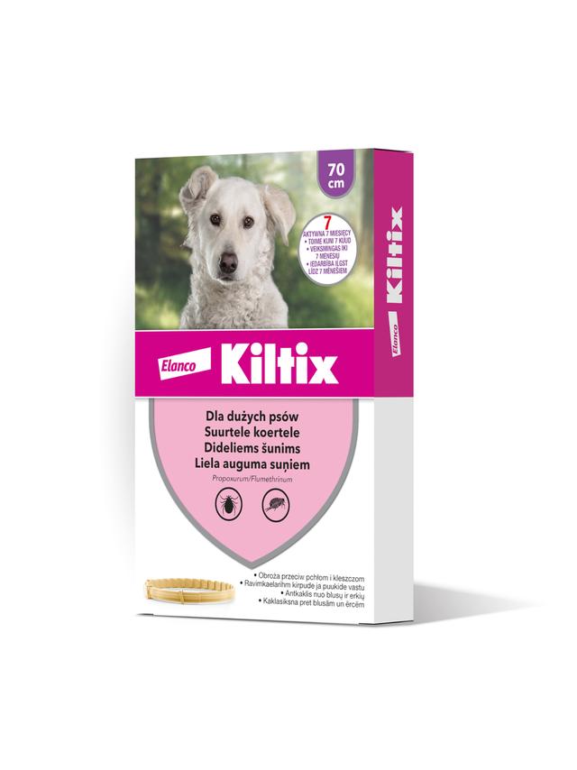 Kiltix Obroża dla psów dużych dł, 70cm