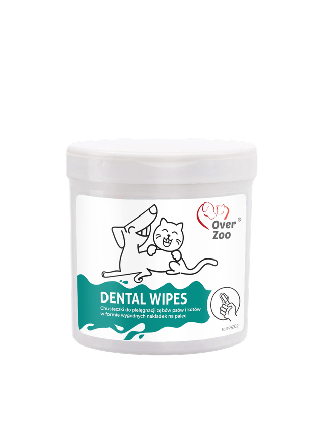 OVER ZOO Dental Wipes chusteczki do pielęgancji zębów 50szt