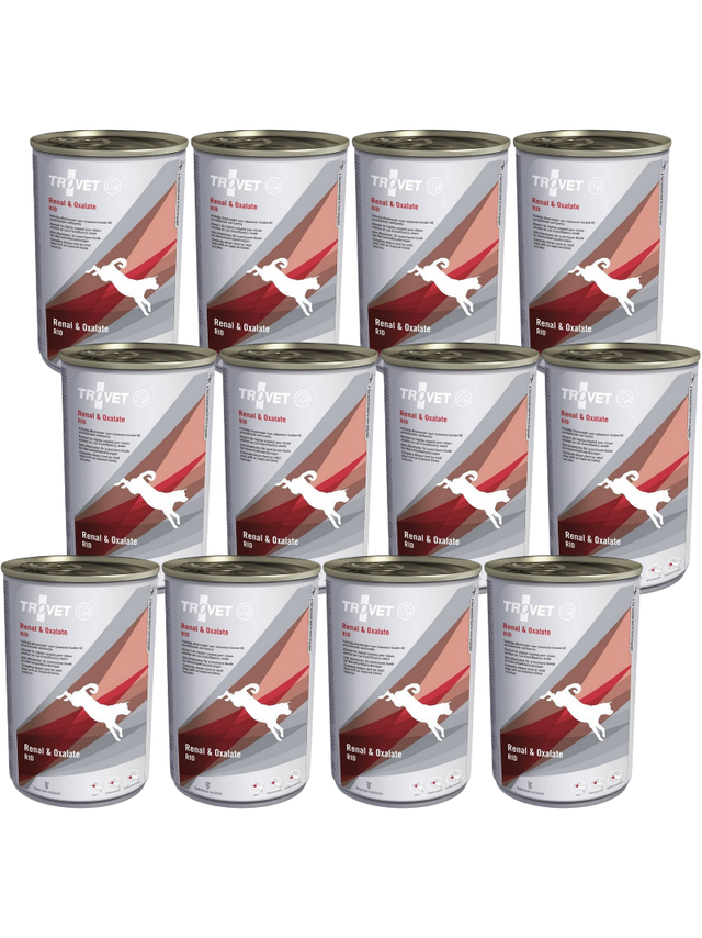 TROVET RID Renal & Oxalate (dla psa) 12 x 400g - puszka