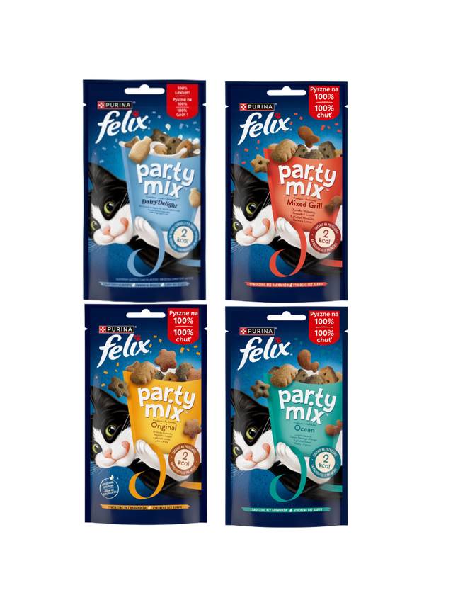 Felix Party Mix Smaków 4x60g