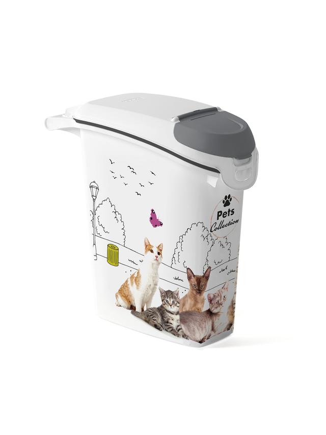 CURVER PetLife  pojemnik do przechowywania żwirku lub karmy 10kg/23l 23,2x49,7x50,3