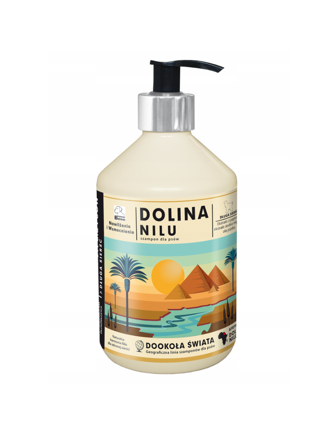 Szampon Super Beno Dookoła świata DOLINA NILU DŁUGA SIERŚĆ 400 ml