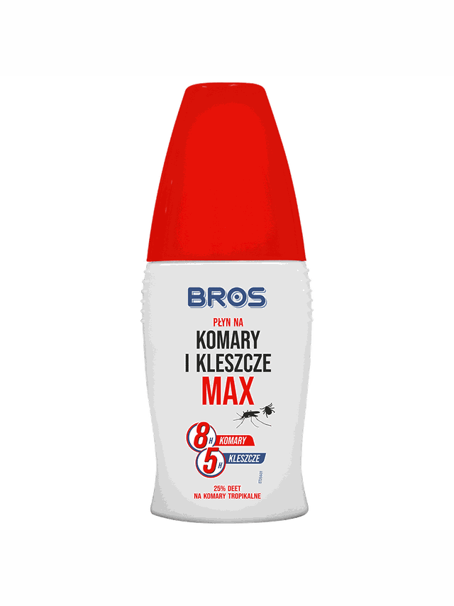 BROS Płyn na komary i kleszcze MAX 50ml