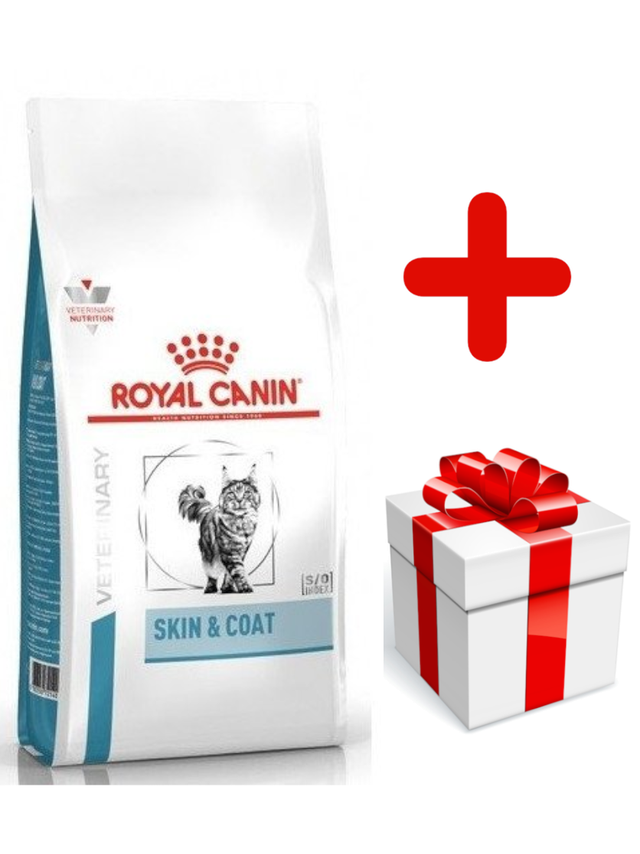 Royal Canin Veterinary Diet Feline Skin Coat 3,5kg + niespodzianka dla kota GRATIS!