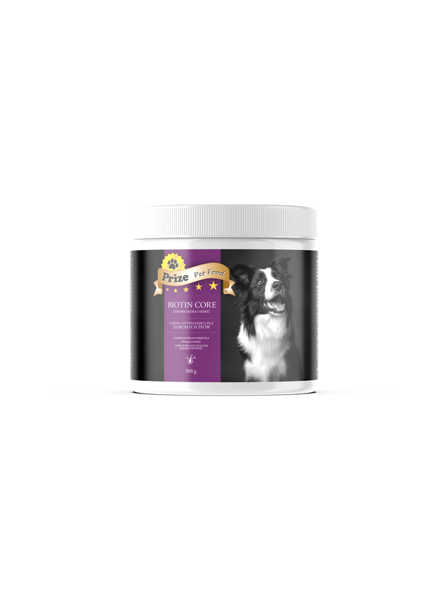 Prize Pet Food Biotin Core na Skórę i Sierść dla Psa 300g