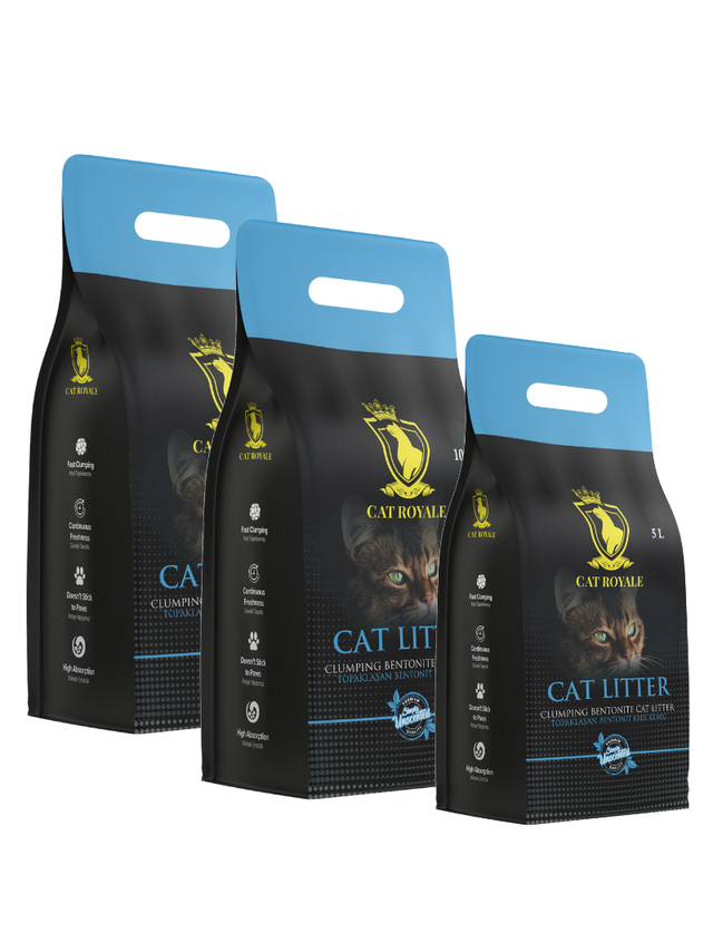 Cat Royale Naturalny żwirek bentonitowy 25l
