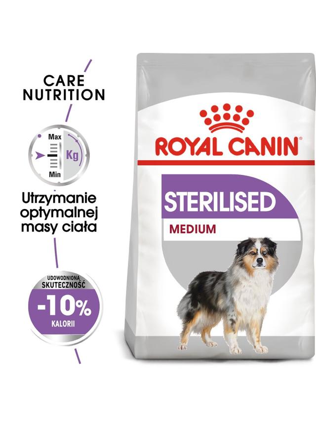 ROYAL CANIN CCN Medium Sterilised 12kg karma sucha dla psów dorosłych, ras średnich, sterylizowanych