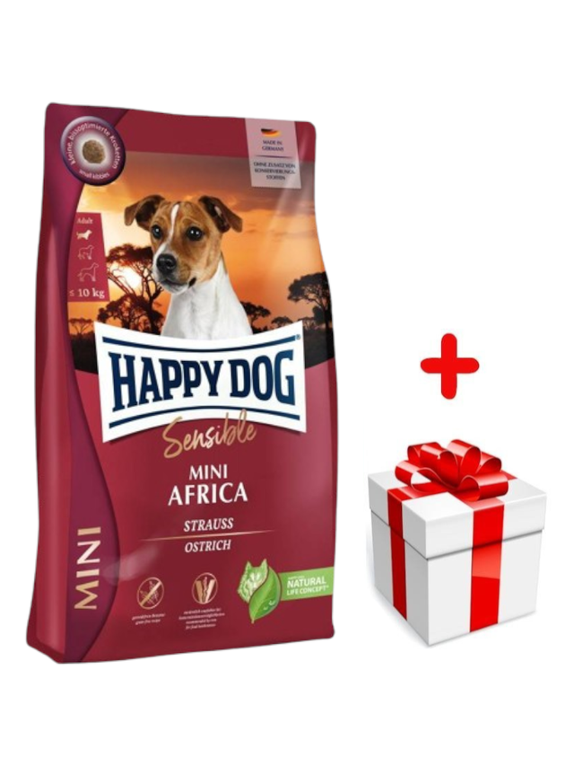 Happy Dog Mini Africa 4 kg + niespodzianka dla psa GRATIS!
