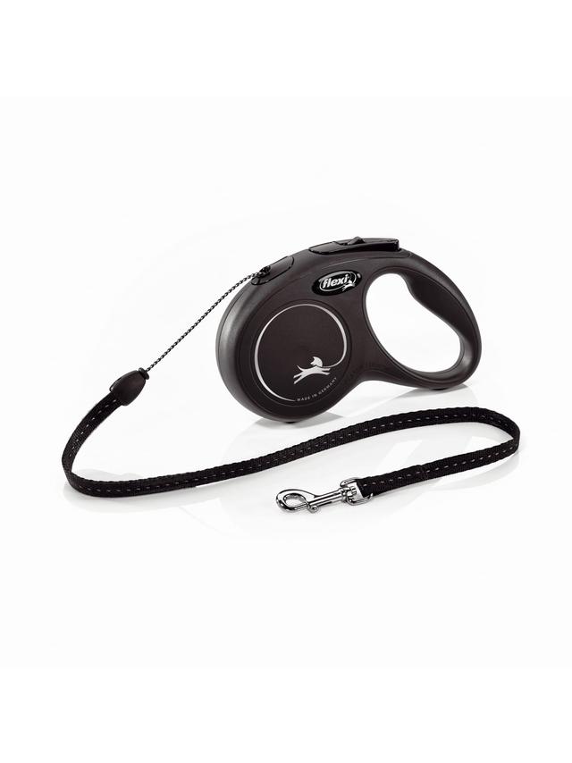 FLEXI Smycz oryginalna New Classic S  5m do 12kg, czarna
