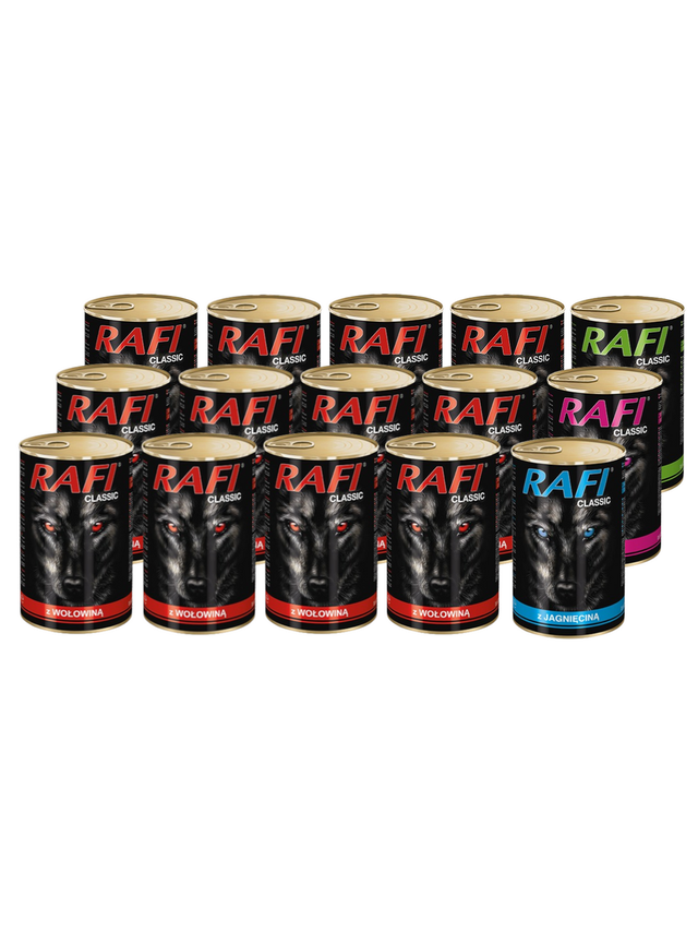 Rafi Classic MIX SMAKÓW w Sosie 15x1240g