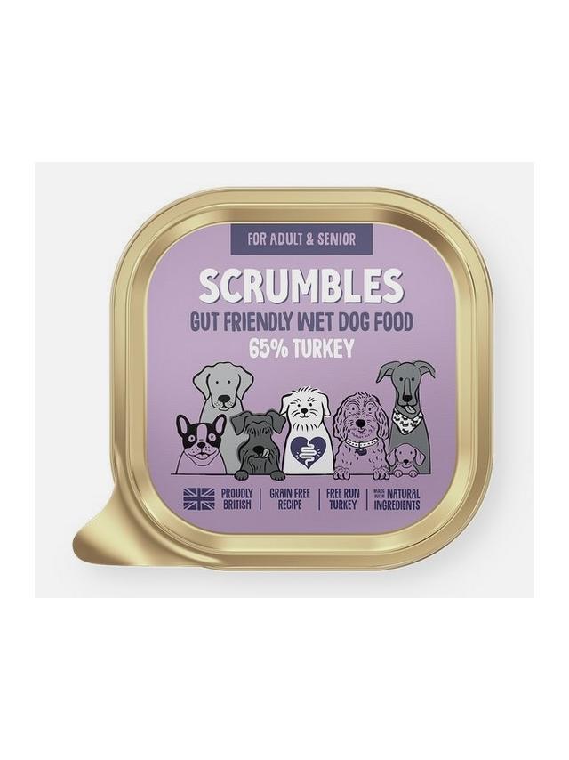 Scrumbles Grain Free Wet Dog Food Turkey 150g