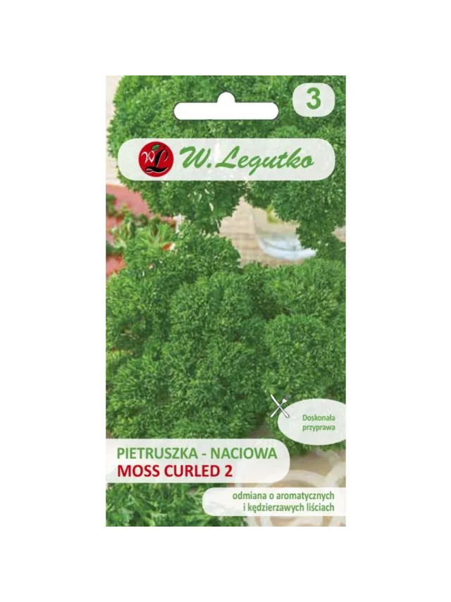 Pietruszka naciowa Moss Curled 2 - liście kędzierzawe