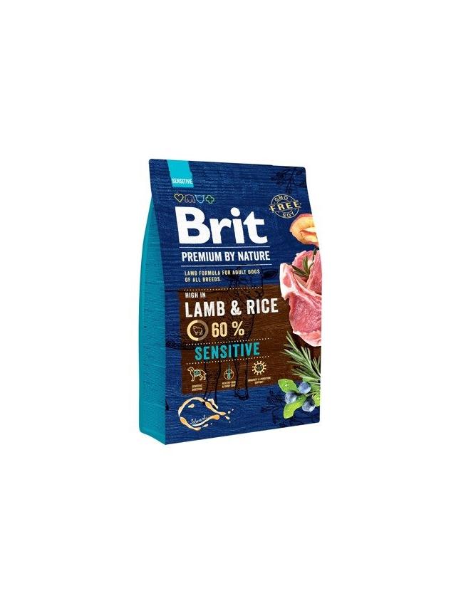 BRIT Premium By Nature Sensitive Lamb 3kg