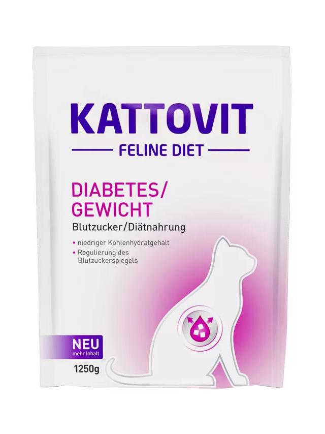 Kattovit Diabetes 1250g karma sucha