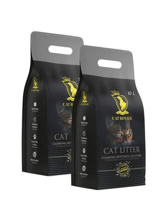 Cat Royale Activated Carbon żwirek bentonitowy 20l (2x10l)