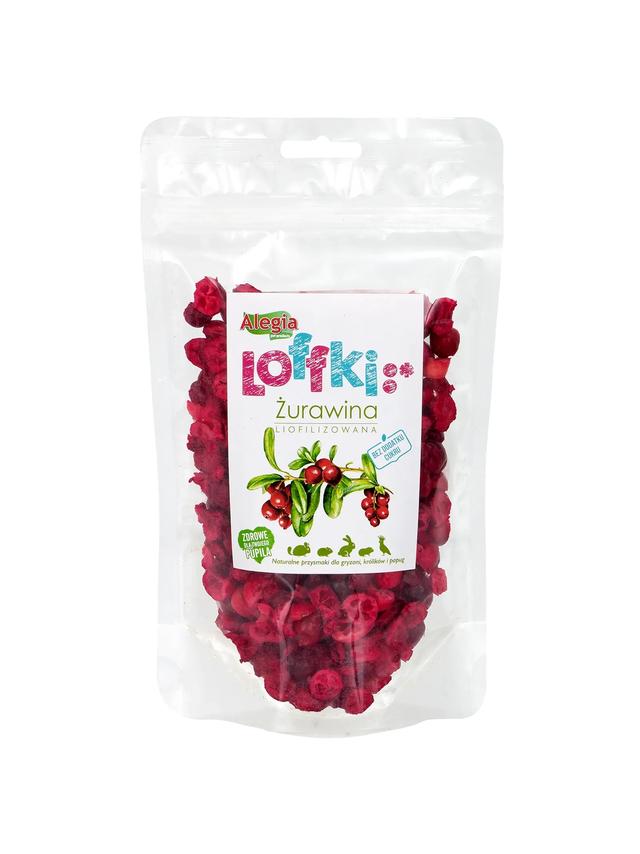 ALEGIA -Loffki Żurawina Liofilizowana 20g