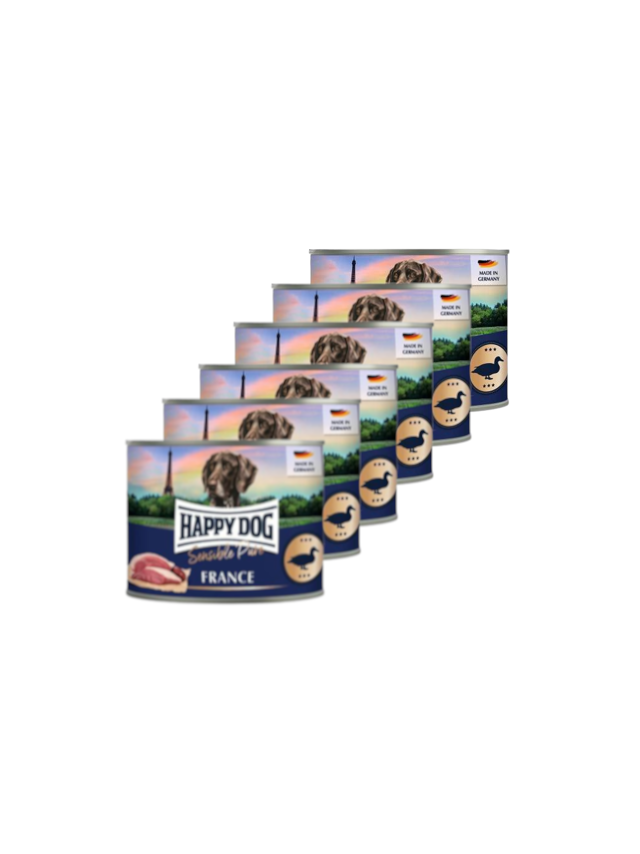 Happy Dog Sensible Pure France (kaczka) 6x200g
