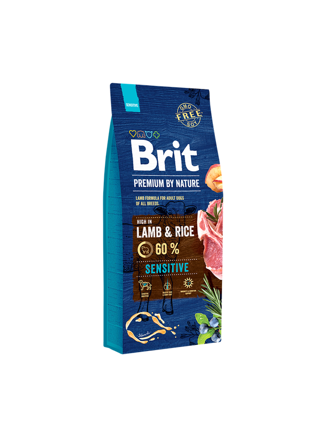 BRIT Premium By Nature Sensitive Lamb 15kg