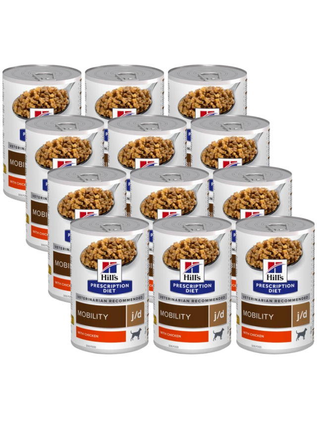 HILL'S PD Prescription Diet Canine j/d 12x370g - puszka