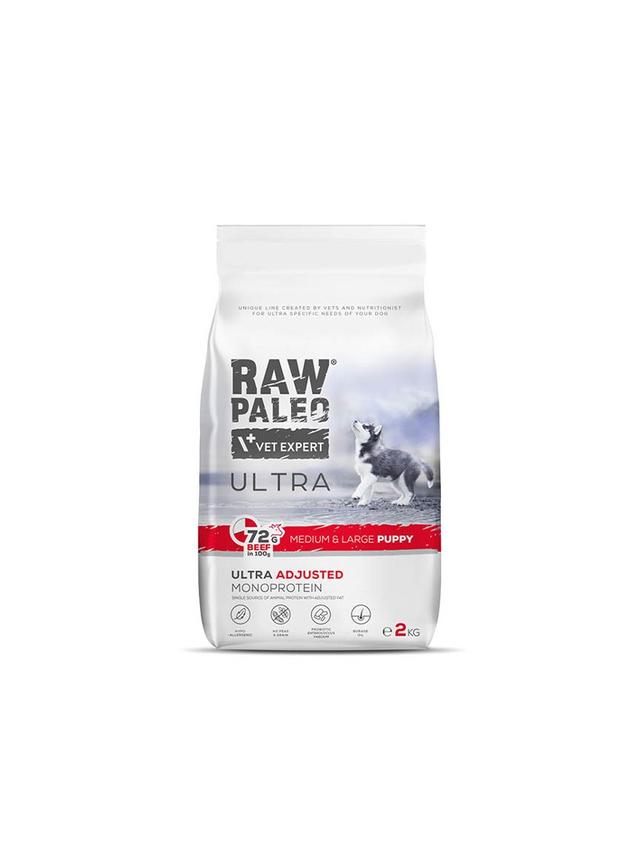 Vetexpert Raw Paleo Ultra Beef Puppy Medium/Large 2kg