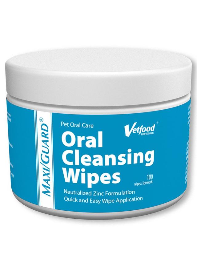 VETFOOD  MAXI/GUARD Oral Cleansing Wipes 100 szt.