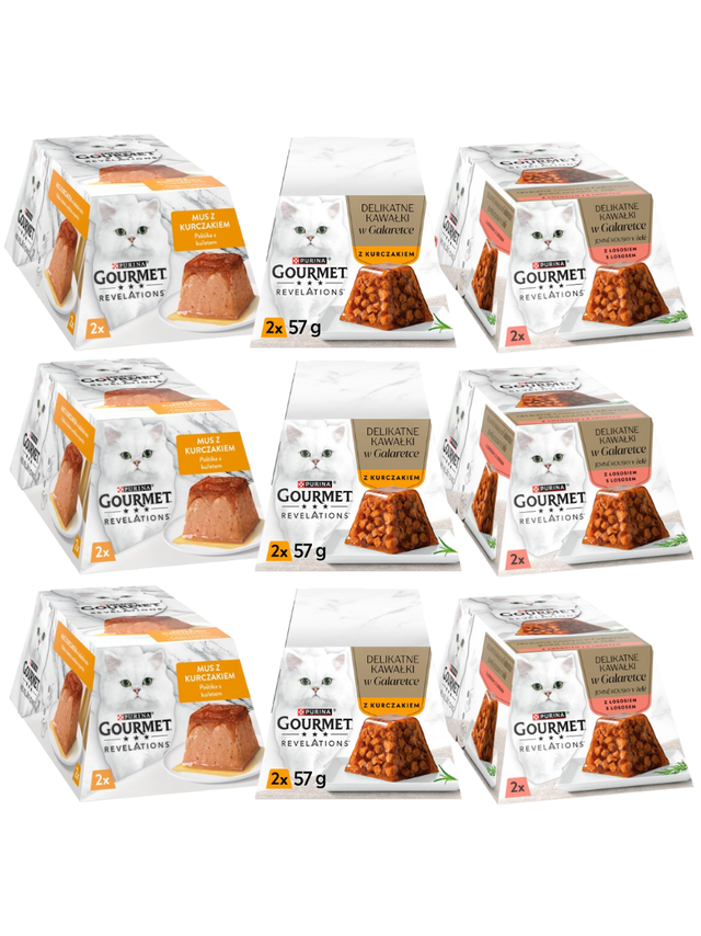 GOURMET Revelations Mus 9x(2x57g)