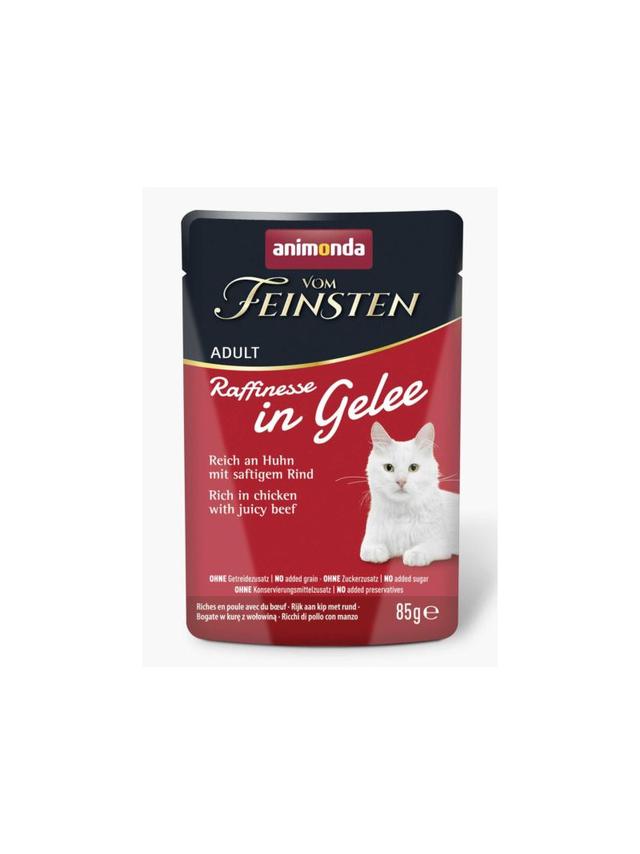 ANIMONDA Vom Feinsten Raffinesse kurczak z wołowiną 85g